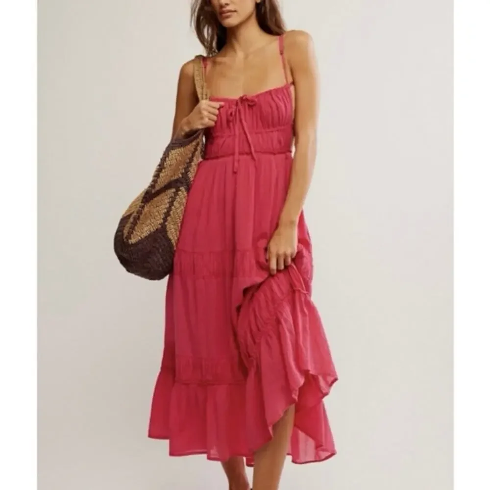 Free People Taking Sides Maxi Dress